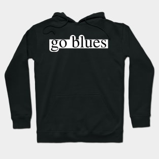 go blues Hoodie